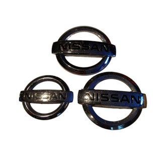Original Japan (Used) Nissan Chrome Plated Logo 1pc
